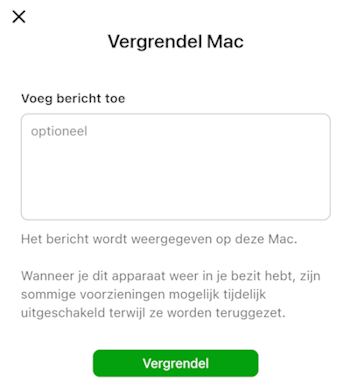 Voeg een bericht toe